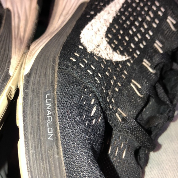 Nike Lunarglide 7 black and grey hell supported - Picture 3 of 10